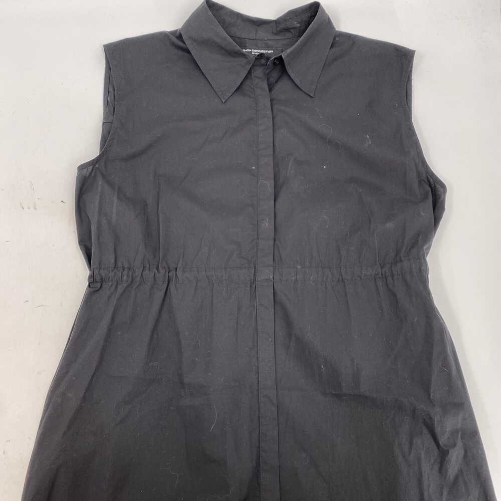 French Connection Black Sleeveless Mini Dress | Perfect for Any Occasion - Picture 3 of 7